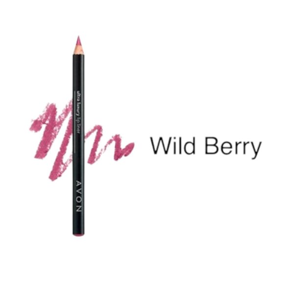 Crayon à Lèvres/lip Liner Avon Berry Nice - Rétractable, Tenue Longue - 0,35 G - Neuf